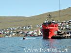 Offshore service vessel in Runavík